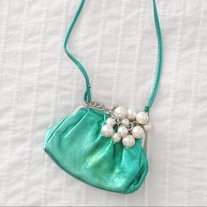 90s Vintage🍭 Mermaid & Pearls Bag